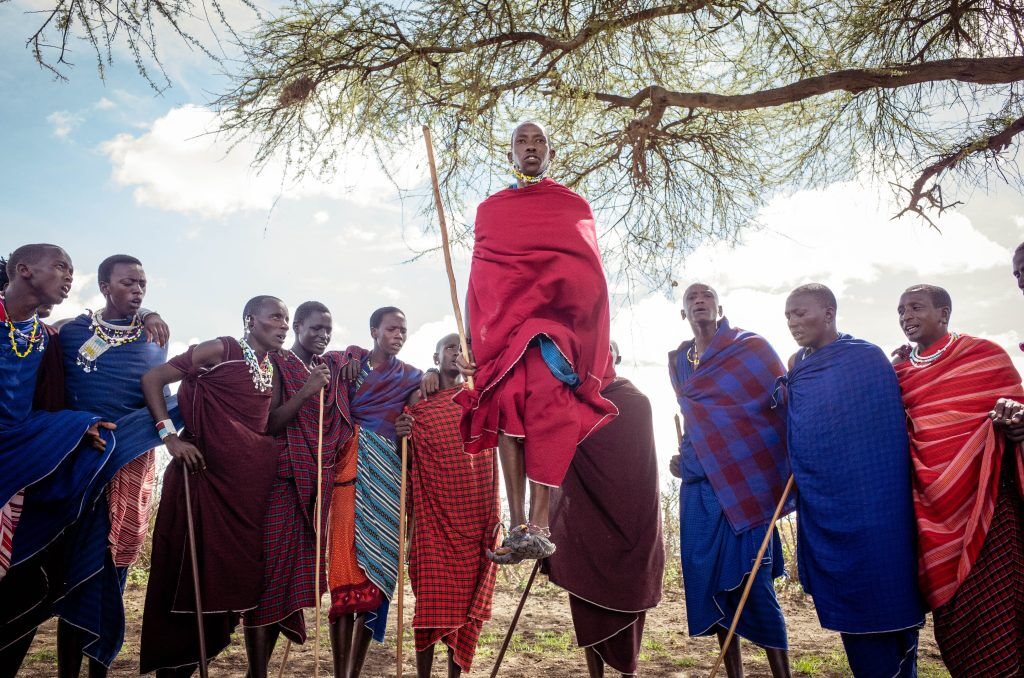 Ngorongoro Krater Massai